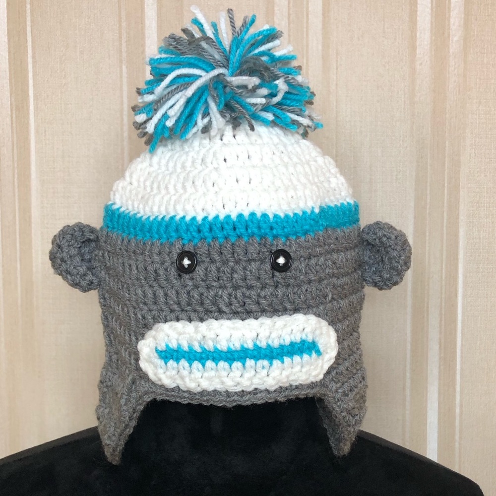 Sock Monkey Hat/Beanie